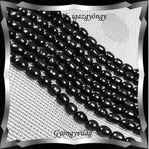 Gyöngyök: igazgyöngy/fűzér GYI-87 12mm fekete, Kellékek & szerszámok, Gyöngyfűzés kellékek, Igazgyöngy, Ékszerkészítés, Mindenmás, Ékszerkészítés, MESKA