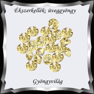 Kristály rivoli ragasztható   40db/cs  2mm  PP14/SS6,5 - kellékek & szerszámok - gyöngyfűzés kellékek - üveggyöngy - Meska.hu