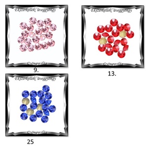 Kristály rivoli ragasztható   40db/cs  2,5mm  PP19/SS9, Kellékek & szerszámok, Gyöngyfűzés kellékek, Üveggyöngy, Ékszerkészítés, Mindenmás, Ékszerkészítés, MESKA