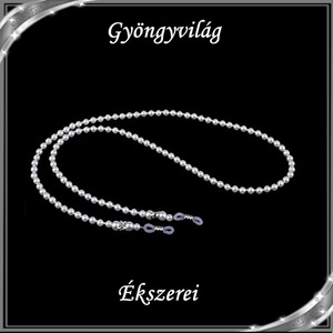 Szemüveglánc  SSZL 02-1 - esküvő - hajdísz - fésűs hajdísz - Meska.hu