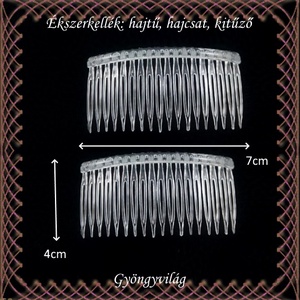 Ékszerkellék: hajtű, hajcsat, kitűző BEK H08 14-fehér plasztik 2db/csomag - gyöngy, ékszerkellék - egyéb alkatrész - Meska.hu Ékszerkellék: hajtű, hajcsat, kitűző BEK H08 14-fehér plasztik 2db/csomag - gyöngy, ékszerkellék - egyéb alkatrész - Meska.hu