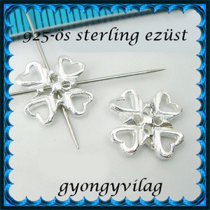 925-ös ezüst köztes/gyöngy/díszitőelem  EKÖ 99 - gyöngy, ékszerkellék - fém köztesek - Meska.hu