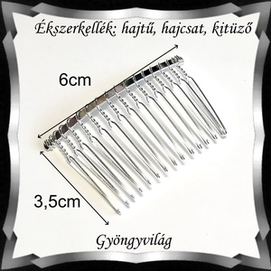 Ékszerkellék: hajtű, hajcsat, kitűző több színben BEK H 02-15  2db/ csomag - kellékek & szerszámok - gyöngyfűzés kellékek - egyéb alkatrész - Meska.hu