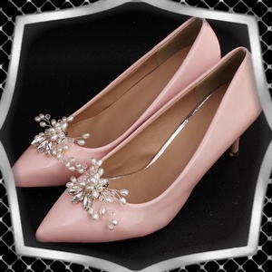 Esküvői, menyasszonyi, alkalmi cipődísz, cipőklipsz ES-CK03 - esküvő - cipő és cipőklipsz - Meska.hu