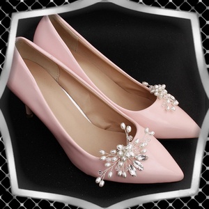 Esküvői, menyasszonyi, alkalmi cipődísz, cipőklipsz ES-CK03 - esküvő - cipő és cipőklipsz - Meska.hu