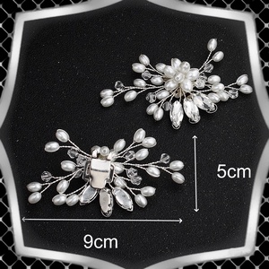 Esküvői, menyasszonyi, alkalmi cipődísz, cipőklipsz ES-CK03 - esküvő - cipő és cipőklipsz - Meska.hu