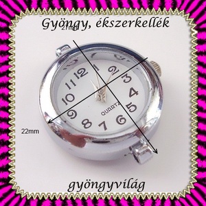 Ékszerkellék: fűzhető óra BOSZ 39 - kellékek & szerszámok - gyöngyfűzés kellékek - egyéb alkatrész - Meska.hu