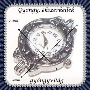 Ékszerkellék: fűzhető óra BOSZ 84 - kellékek & szerszámok - gyöngyfűzés kellékek - egyéb alkatrész - Meska.hu