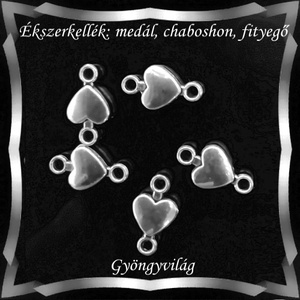 Ékszerkellék: medál, caboshon, fityegő BMCF-13e 10db/cs - gyöngy, ékszerkellék - fém köztesek - Meska.hu