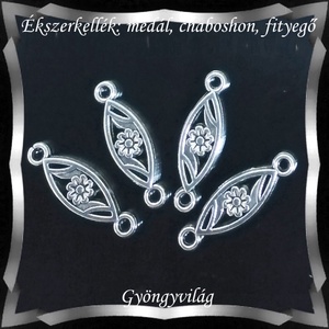 Ékszerkellék: medál, caboshon, fityegő BMCF-16e 4db/cs - gyöngy, ékszerkellék - fém köztesek - Meska.hu