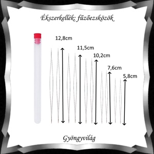 Ékszerkellék: Gyöngyfűző tű BFE 04 10db /csomag - gyöngy, ékszerkellék - egyéb alkatrész - Meska.hu Ékszerkellék: Gyöngyfűző tű BFE 04 10db /csomag - gyöngy, ékszerkellék - egyéb alkatrész - Meska.hu
