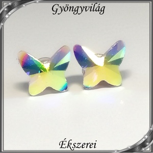 Kristály pillangó szilikon fülbevaló 8mm-es SFSZ-K03 - ékszer - fülbevaló - pötty fülbevaló - Meska.hu Kristály pillangó szilikon fülbevaló 8mm-es SFSZ-K03 - ékszer - fülbevaló - pötty fülbevaló - Meska.hu