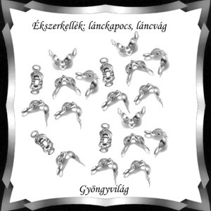 Csomótakaró BCST 06-4e  20pár(40db)/csomag, Kellékek & szerszámok, Gyöngyfűzés kellékek, Egyéb alkatrész, Ékszerkészítés, Mindenmás, Ékszerkészítés, MESKA