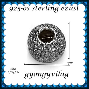 925-ös sterling ezüst ékszerkellék: köztes/gyöngy/díszitőelem EKÖ 34-4ar 2db/csomag - gyöngy, ékszerkellék - fém köztesek - Meska.hu 925-ös sterling ezüst ékszerkellék: köztes/gyöngy/díszitőelem EKÖ 34-4ar 2db/csomag - gyöngy, ékszerkellék - fém köztesek - Meska.hu