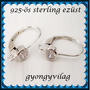 925-ös sterling ezüst ékszerkellék: fülbevalóalap biztonsági kapoccsal EFK K 39 - gyöngy, ékszerkellék - egyéb alkatrész - Meska.hu 925-ös sterling ezüst ékszerkellék: fülbevalóalap biztonsági kapoccsal EFK K 39 - gyöngy, ékszerkellék - egyéb alkatrész - Meska.hu