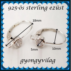 925-ös sterling ezüst ékszerkellék: fülbevalóalap biztonsági kapoccsal EFK K 39 - gyöngy, ékszerkellék - egyéb alkatrész - Meska.hu 925-ös sterling ezüst ékszerkellék: fülbevalóalap biztonsági kapoccsal EFK K 39 - gyöngy, ékszerkellék - egyéb alkatrész - Meska.hu
