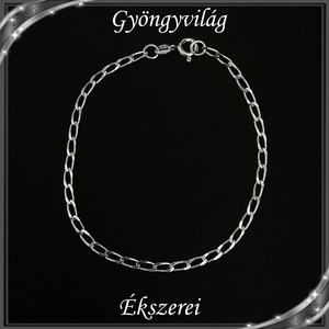 Ékszerek-karkötők: 925-ös sterling ezüst karkötő SSZ EÜK 11-19e, Ékszer, Nyaklánc, Medál nélküli nyaklánc, Ékszerkészítés, Gyöngyfűzés, gyöngyhímzés, Meska