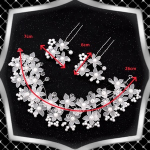 Ékszerek-hajdíszek, hajcsatok: Esküvői, menyasszonyi, alkalmi hajdísz, ES-H-SZ04 SZETT - esküvő - hajdísz - kontydísz & hajdísz - Meska.hu