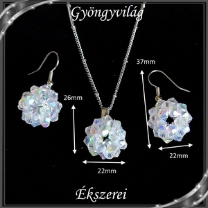 Ékszerek-szettek: kristály ékszer szett SSZNA-KGY01-01 crystal ab - ékszer - ékszerszett - Meska.hu Ékszerek-szettek: kristály ékszer szett SSZNA-KGY01-01 crystal ab - ékszer - ékszerszett - Meska.hu
