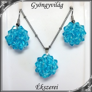 Ékszerek-szettek: kristály ékszer szett SSZNA-KGY01-07 aquamarin - ékszer - ékszerszett - Meska.hu Ékszerek-szettek: kristály ékszer szett SSZNA-KGY01-07 aquamarin - ékszer - ékszerszett - Meska.hu