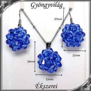 Ékszerek-szettek: kristály ékszer szett SSZNA-KGY01-08 blue - ékszer - ékszerszett - Meska.hu Ékszerek-szettek: kristály ékszer szett SSZNA-KGY01-08 blue - ékszer - ékszerszett - Meska.hu