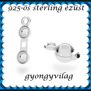 925-ös sterling ezüst ékszerkellék: csomótakaró ECST 06-4e - Meska.hu