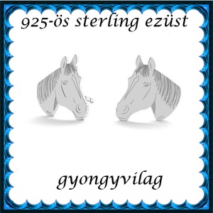  925-ös sterling ezüst ékszerek: fülbevaló EF06, Ékszer, Fülbevaló, Pötty fülbevaló, Ékszerkészítés, Gyöngyfűzés, gyöngyhímzés, MESKA