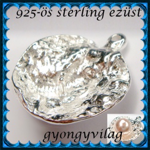 925-ös finomságú sterling ezüst kandeláber/ továbbépíthető köztes /tartó elem  EKA 67, Kellékek & szerszámok, Gyöngyfűzés kellékek, Fém köztesek, Ékszerkészítés, Mindenmás, Ékszerkészítés, MESKA