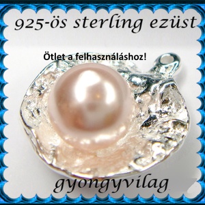 925-ös finomságú sterling ezüst kandeláber/ továbbépíthető köztes /tartó elem  EKA 67 - kellékek & szerszámok - gyöngyfűzés kellékek - fém köztesek - Meska.hu