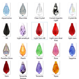 Swarovski kristály medál: csepp SW6000-11, Kellékek & szerszámok, Gyöngyfűzés kellékek, Swarovski kristályok, Ékszerkészítés, Ékszerkészítés, MESKA
