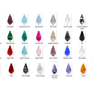 Swarovski kristály medál: csepp SW6000-11 - kellékek & szerszámok - gyöngyfűzés kellékek - swarovski kristályok - Meska.hu