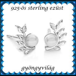 925-ös sterling ezüst ékszerkellék: fülbevaló kapocs, bedugós EFK B 58e - kellékek & szerszámok - ékszerkellék - fülbevaló kapocs - Meska.hu