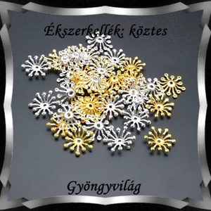 Ékszerkellék: köztes / díszítőelem / gyöngy BKÖ 1S 48-2 20db/csomag, Kellékek & szerszámok, Ékszerkellék, Ékszerkészítés, Ékszerkészítés, MESKA