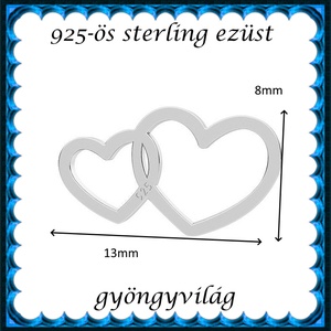 925-ös finomságú sterling ezüst kandeláber/ továbbépíthető köztes /tartó elem  EKA 69 - gyöngy, ékszerkellék - egyéb alkatrész - Meska.hu