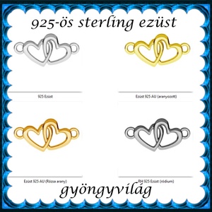 925-ös finomságú sterling ezüst kandeláber/ továbbépíthető köztes /tartó elem  EKA2 70 - kellékek & szerszámok - gyöngyfűzés kellékek - egyéb alkatrész - Meska.hu
