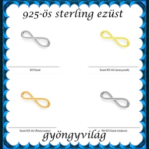 925-ös finomságú sterling ezüst kandeláber/ továbbépíthető köztes /tartó elem  EKA2 72-2 - kellékek & szerszámok - gyöngyfűzés kellékek - egyéb alkatrész - Meska.hu