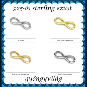 925-ös finomságú sterling ezüst kandeláber/ továbbépíthető köztes /tartó elem  EKA2 72-4 - kellékek & szerszámok - gyöngyfűzés kellékek - egyéb alkatrész - Meska.hu