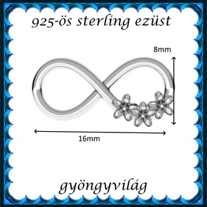 925-ös finomságú sterling ezüst kandeláber/ továbbépíthető köztes /tartó elem  EKA 76 - gyöngy, ékszerkellék - egyéb alkatrész - Meska.hu