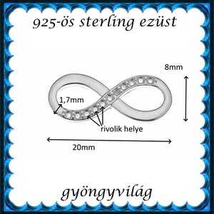 925-ös finomságú sterling ezüst kandeláber/ továbbépíthető köztes /tartó elem  EKA2 79 - kellékek & szerszámok - gyöngyfűzés kellékek - egyéb alkatrész - Meska.hu