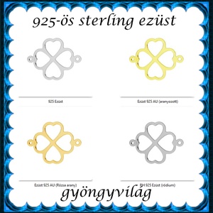 925-ös finomságú sterling ezüst kandeláber/ továbbépíthető köztes /tartó elem  EKA2 83 - kellékek & szerszámok - gyöngyfűzés kellékek - egyéb alkatrész - Meska.hu