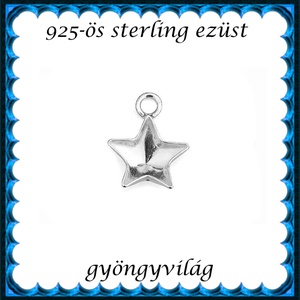 925-ös sterling ezüst ékszerkellék: medál / pandora / fityegő EM-F 30, Kellékek & szerszámok, Gyöngyfűzés kellékek, Cabochon, Ékszerkészítés, Mindenmás, Ékszerkészítés, MESKA
