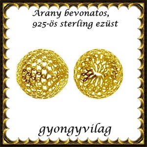 925-ös sterling ezüst ékszerkellék: köztes / gyöngy / dísz EKÖ 26-4 g 2db/csomag, Kellékek & szerszámok, Gyöngyfűzés kellékek, Fém köztesek, Ékszerkészítés, Mindenmás, Ékszerkészítés, MESKA
