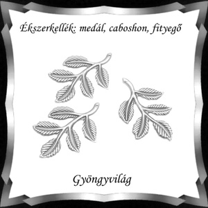 Ékszerkellék: medál, caboshon, fityegő BMCF-23 24x38 3db/cs - Meska.hu
