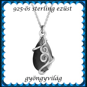  925-ös ezüst medáltartó EMT 43 - gyöngy, ékszerkellék - egyéb alkatrész - Meska.hu