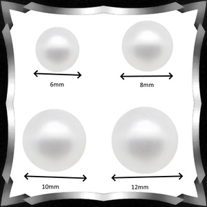 Gyöngyök: polaris gyöngy POL-white 6-8-10-12mm-es - gyöngy, ékszerkellék - igazgyöngy - Meska.hu