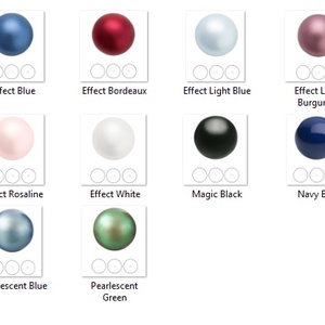 Preciosa kristály: PM gömb félig fúrt  (131 10 012) 10mm több szín 1db/csomag - gyöngy, ékszerkellék - igazgyöngy - Meska.hu