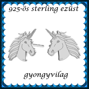 925-ös sterling ezüst ékszerek: fülbevaló EF01 - ékszer - fülbevaló - pötty fülbevaló - Meska.hu