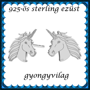 925-ös sterling ezüst ékszerek: fülbevaló EF01, Ékszer, Fülbevaló, Pötty fülbevaló, Ékszerkészítés, Gyöngyfűzés, gyöngyhímzés, Meska