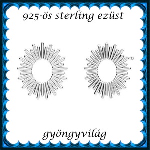925-ös sterling ezüst ékszerek: fülbevaló EF27 - Meska.hu