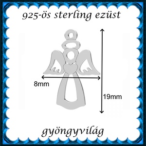 925-ös finomságú sterling ezüst kandeláber/ továbbépíthető köztes /tartó elem  EKA2 86 - kellékek & szerszámok - gyöngyfűzés kellékek - egyéb alkatrész - Meska.hu